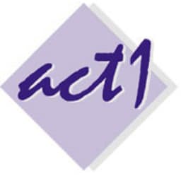 ACT 1 SYSTEMS, INC.